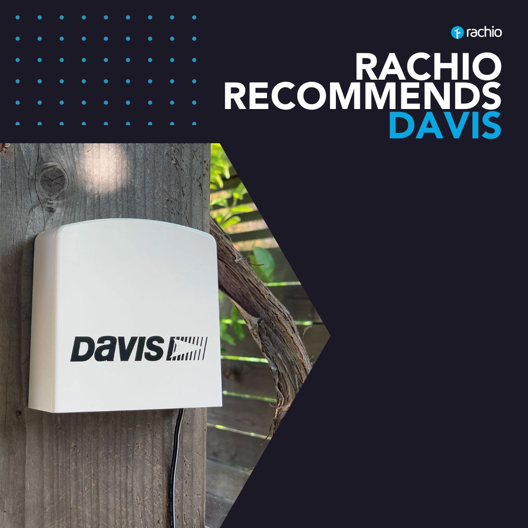 Rachio recommends Davis AirLink to improve air quality video