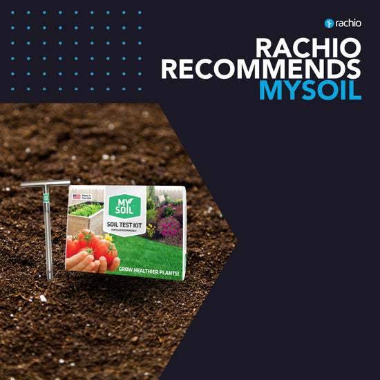 Rachio recommends MySoil Test Kit for improved soil health video