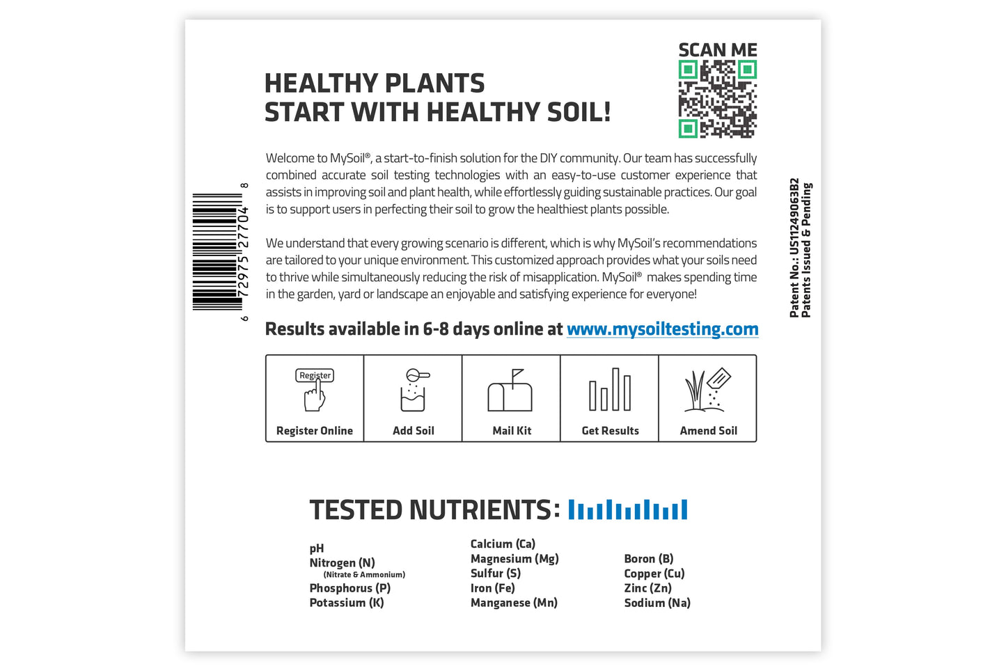 MySoil® Test Kit