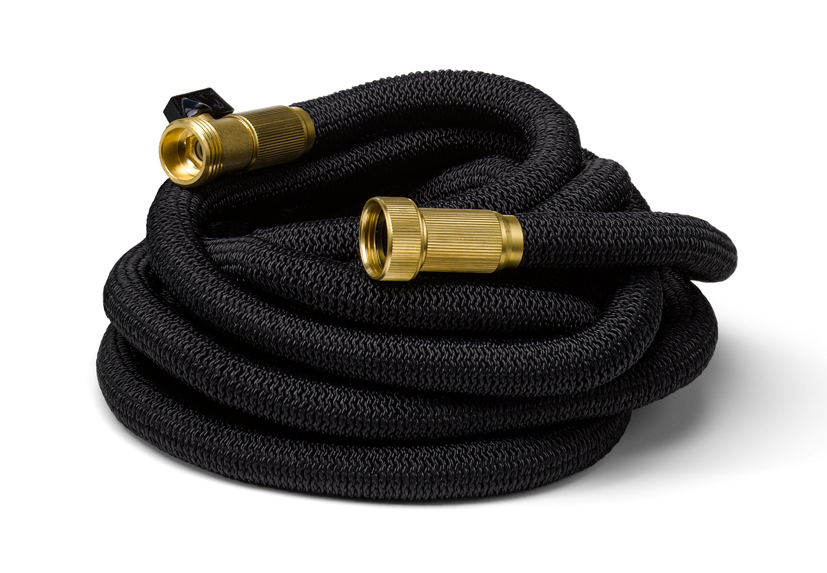 Expandable hose and bag